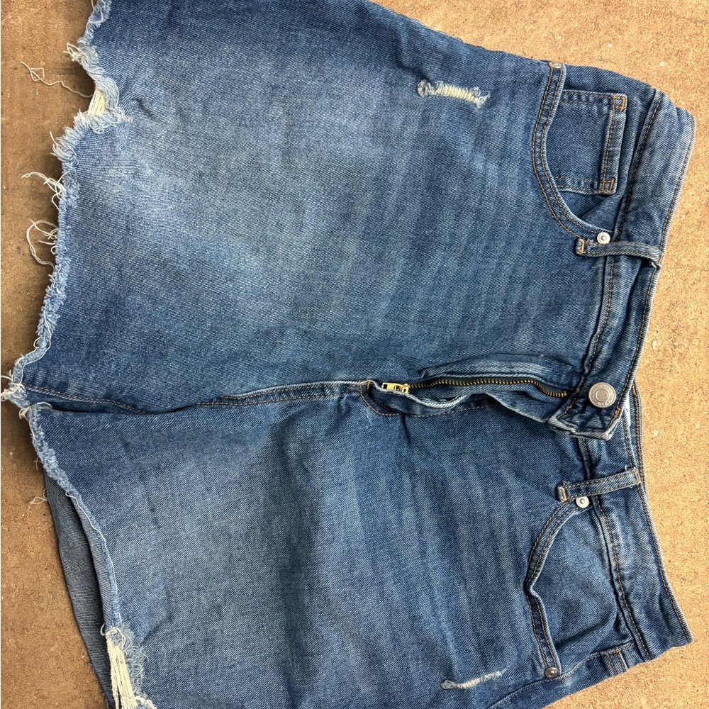 Blue Denim Women's Shorts